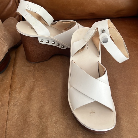White Rag & Bone platform sandals. Worn <5 times. - Picture 3 of 4
